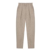 Hoge taille yakwol broek Cortana , Gray , Dames