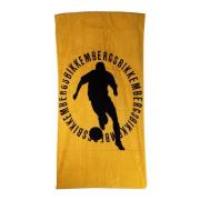 Zomer Strandhanddoek Geel Unisex Bikkembergs , Yellow , Unisex