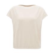 Korte Mouw Top Surban Opus , Beige , Dames