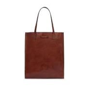 Bruine Schoudertas Myrrh Shopper The Bridge , Brown , Dames