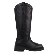 Hybride Biker-Western Laarzen Bronx , Black , Dames