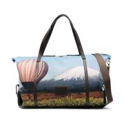 Handtas met Ballonprint Paul Smith , Multicolor , Heren