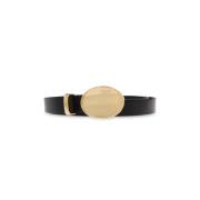 Leren riem 'Silvana' Isabel Marant , Black , Dames