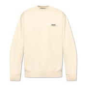 Sweatshirt met logo Jacquemus , Beige , Heren