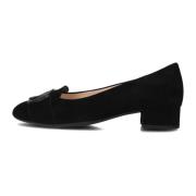 Zwarte Suède Pumps 323.1 Gabor , Black , Dames