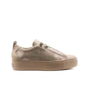 Casual Sneakers voor Dagelijks Gebruik Paul Green , Beige , Dames