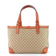 Pre-owned Canvas totes Gucci Vintage , Brown , Dames