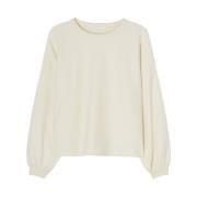 Femme Sweater Boby03A American Vintage , Beige , Dames