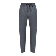 Wijde broek Moncler , Gray , Heren