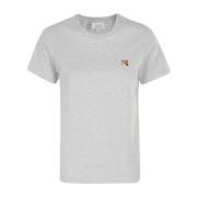 Fox Head Patch T-shirt Maison Kitsuné , Gray , Heren