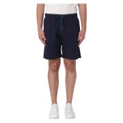 Heren Bermuda Shorts PS By Paul Smith , Blue , Heren