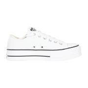 Klassieke Canvas Schoenen Converse , White , Dames