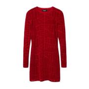 Korte Jurk Desigual , Red , Dames