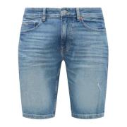 Denim Shorts Hugo Boss , Blue , Heren