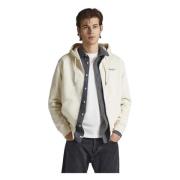 Edward Zip Hoodie Pepe Jeans , Beige , Heren