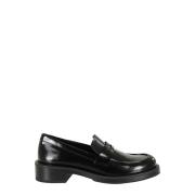 Stoere Loafer Schoenen Stuart Weitzman , Black , Dames