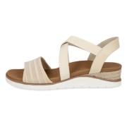 Sandalen Skechers , Beige , Dames