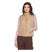 Vest Lined Vest Vero Moda , Beige , Dames