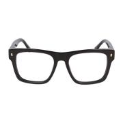 Vierkante Frame Bril D2 0037 Dsquared2 , Black , Unisex