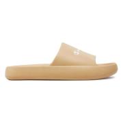 Zachte Slipper Slide Flip flops Champion , Beige , Heren