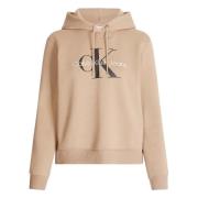 Hoodie Calvin Klein Jeans , Beige , Dames