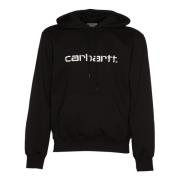 Capuchon Zwart Sweater Katoen/Polyester Sweat Carhartt Wip , Black , H...