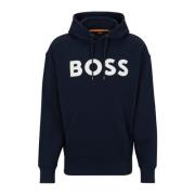 Hoodie Hugo Boss , Blue , Heren