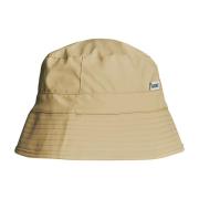 Stijlvolle Bucket Hat - W2 Rains , Beige , Dames