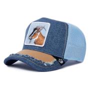 Silky Goat Cap Goorin Bros , Blue , Unisex