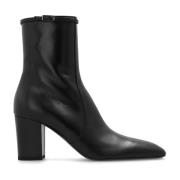 ‘Betty’ enkellaarsjes met hak Saint Laurent , Black , Dames