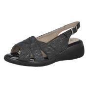 Esparto wedges Pitillos , Black , Dames