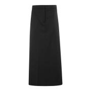 Elegante Geplooide Rok Erika Cavallini , Black , Dames