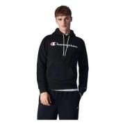 Hoodie Champion , Black , Heren