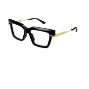 1243O Eyewear in kleur 001 Bottega Veneta , Black , Dames