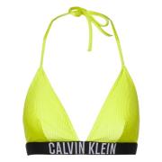 Intense Power Bikini Top Calvin Klein , Yellow , Dames