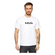 Mission Victory T-shirt Levi's , White , Heren