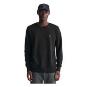 Hoodie Gant , Black , Heren