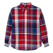 Rel Lavado Pllin Check Vermelho Shirt Gant , Multicolor , Heren