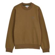 Klassieke Pasvorm Hoodie Lacoste , Brown , Heren