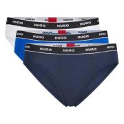 Triple Brief Stripe Bikini Bottom Hugo Boss , Multicolor , Dames