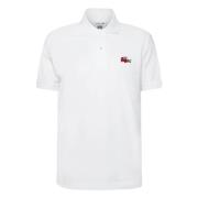 Col Bordcotes Ma T-shirt Lacoste , White , Heren