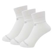 Performance Cotton Flat Knit Socks New Balance , White , Unisex