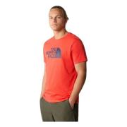 S/S Easy Tee Fie T-shirt The North Face , Red , Heren