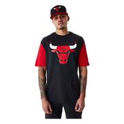 NBA Chicago Bulls T-shirt New Era , Black , Heren