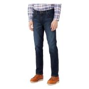 Jeans Wrangler , Blue , Heren