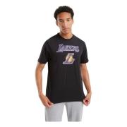 Nos NBA Loslak Blktrp T-shirt New Era , Black , Heren