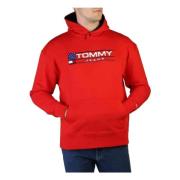 Hoodie Tommy Jeans , Red , Heren