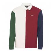 Lange mouw polo HUF , Multicolor , Heren