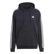 Essential Fleece 3 Bandas Hoodie Adidas , Black , Heren