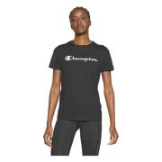 T-shirt Champion , Black , Dames